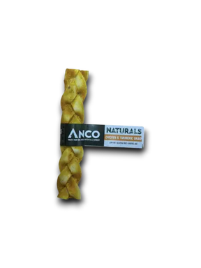 Anco Naturals Chicken & Turmeric Braids Birdham Animal Feeds