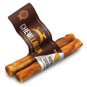 Chewllagen Collagen Chicken Flavour Roll Medium 5" Dog Chew 2 pack Birdham Animal Feeds