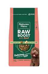 Natures Menu Beef Raw Boost 1.5KG Birdham Animal Feeds