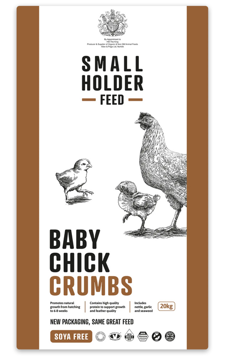 Smallholder Chick Crumb 5kg Allen and Page