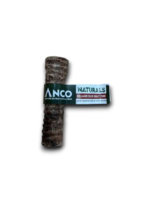 Anco Naturals Collagen Filled Bully Tube Medium Birdham Animal Feeds