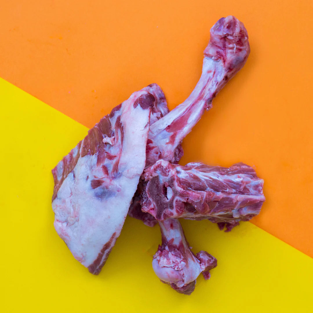 Mersey Raw Mixed Bag Raw Lamb Bones 1kg