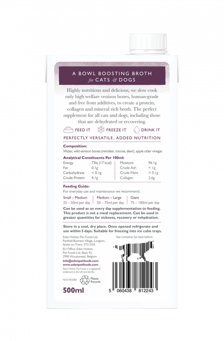 Eden Bone Broth With Venison