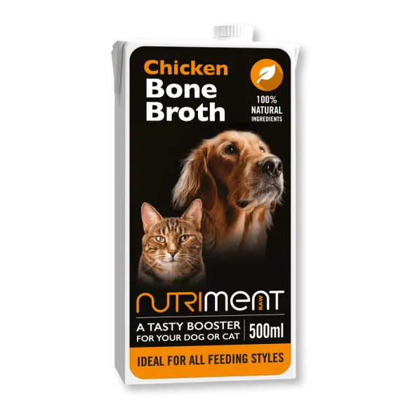 Nutriment Chicken Bone Broth 500ml - Birdham Animal Feeds