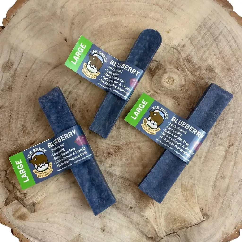 Nova Blueberry Yak Natural Dog Chew Nova Dog Chews