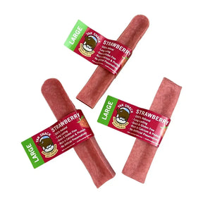 Nova Strawberry Yak Natural Dog Chew Nova Dog Chews