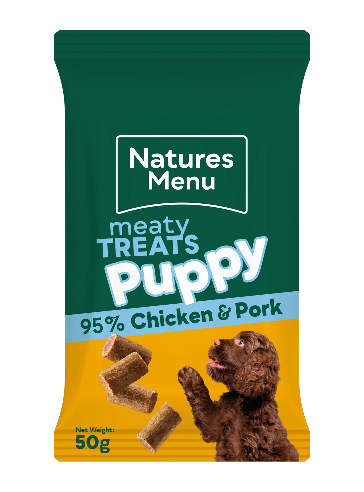 Natures Menu Chicken & Pork Puppy Meaty Treats Natures Menu