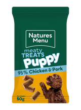 Natures Menu Chicken & Pork Puppy Meaty Treats Natures Menu