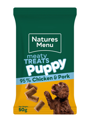 Natures Menu Chicken & Pork Puppy Meaty Treats Natures Menu