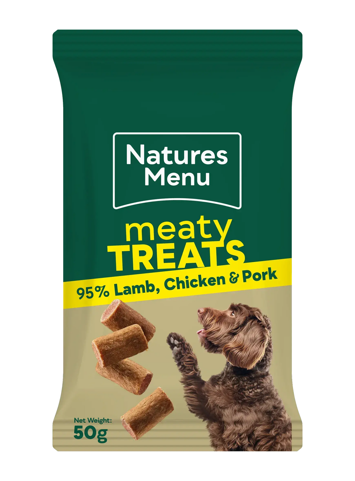 Natures Menu  Lamb, Chicken & Pork Meaty Treats Natures Menu