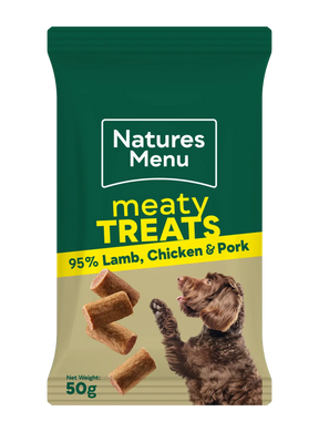 Natures Menu  Lamb, Chicken & Pork Meaty Treats Natures Menu