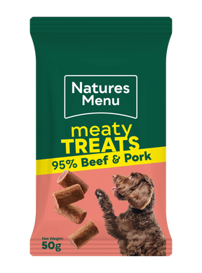 Natures Menu Beef & Pork Meaty Treats Natures Menu