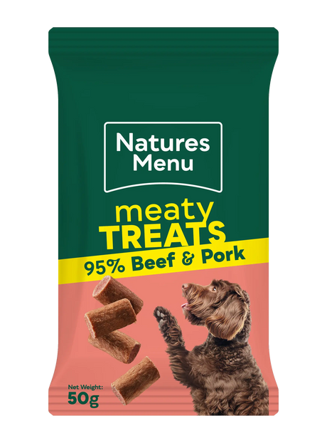 Natures Menu Beef & Pork Meaty Treats Natures Menu