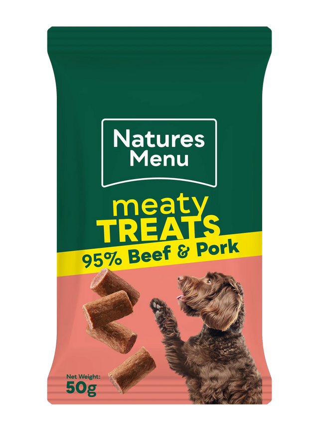 Natures Menu Beef & Pork Meaty Treats Natures Menu