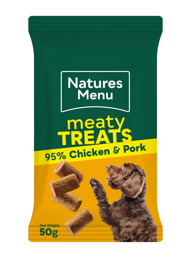 Natures Menu Chicken & Pork Meaty Treats Natures Menu