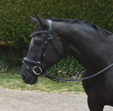 Rhinegold Italia Anatomical Flash Bridle - Birdham Animal Feeds