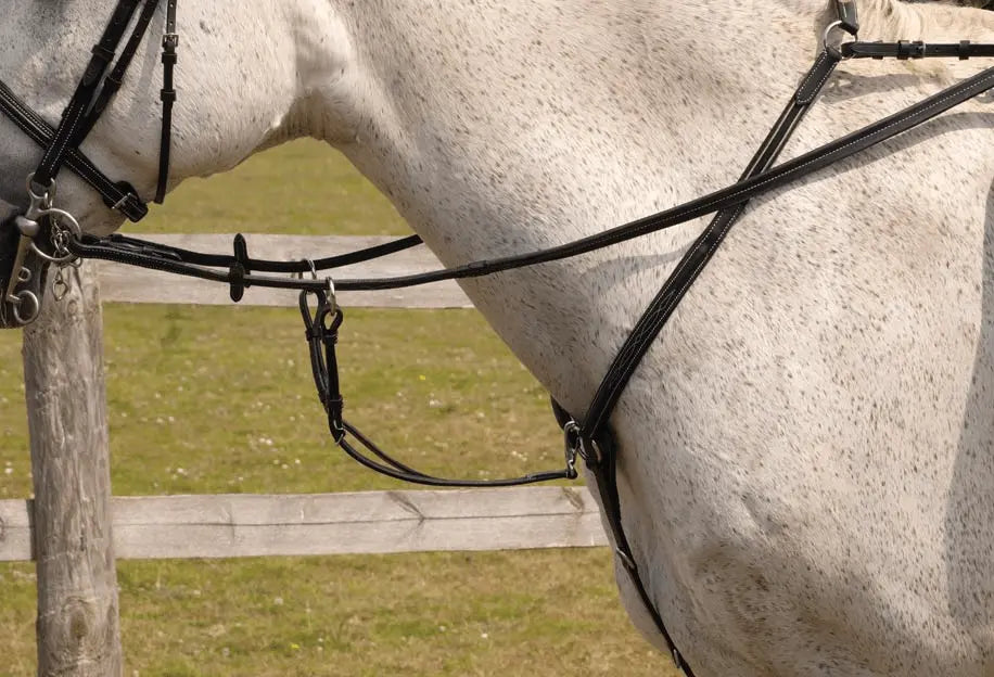 Rhinegold Elegance Stitched Breastplate - Birdham Animal Feeds