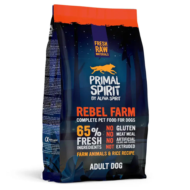 Primal Spirit Rebel Farm Chicken & Fish Complete Dog Food Primal Spirit