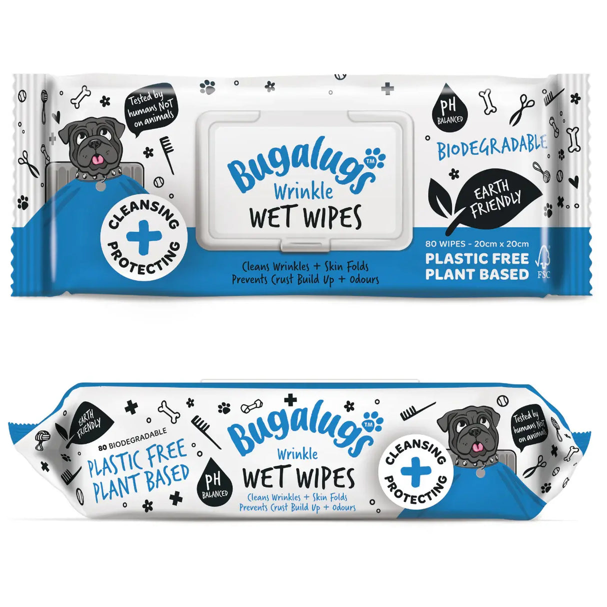Bugalugs Wrinkle Wet Wipes Bugalugs