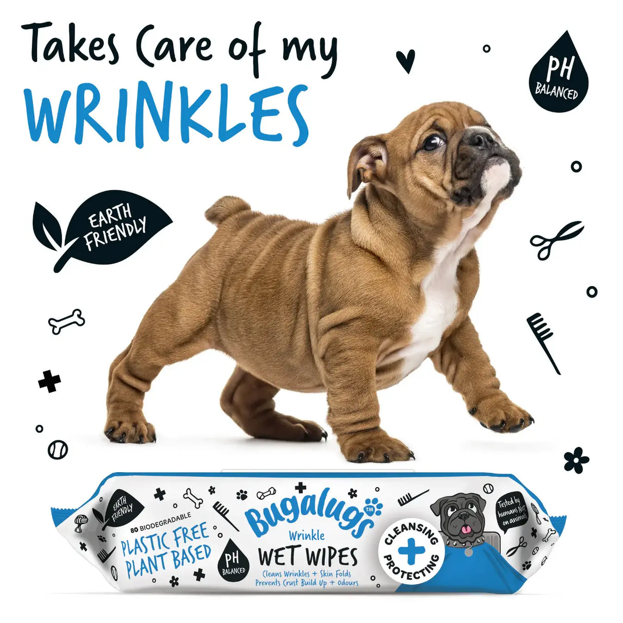 Bugalugs Wrinkle Wet Wipes Bugalugs
