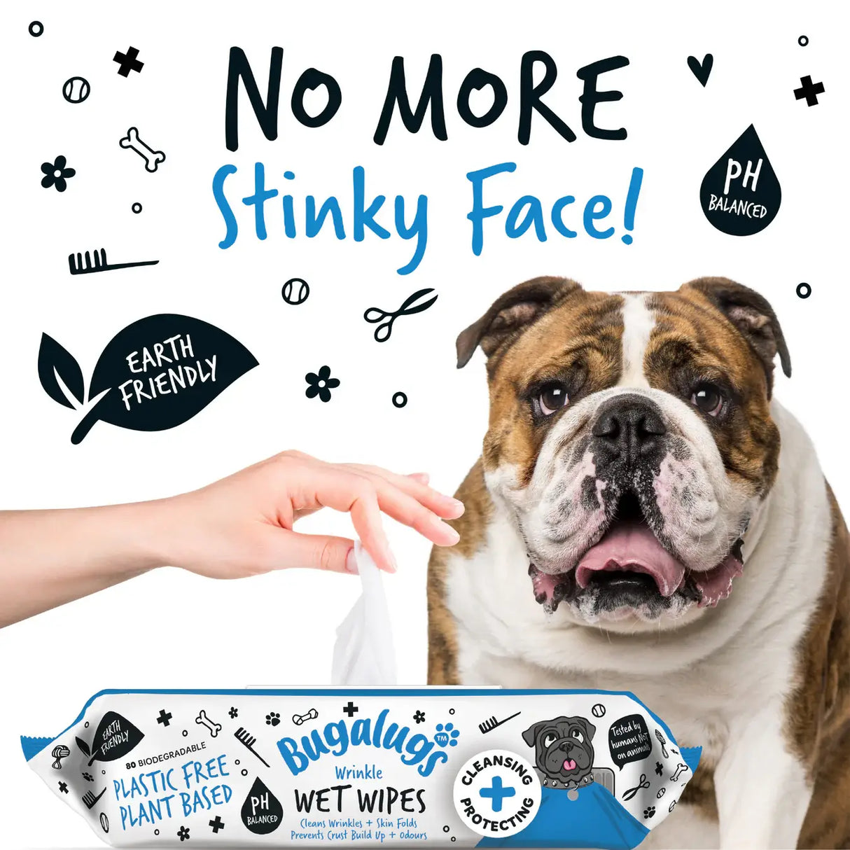Bugalugs Wrinkle Wet Wipes Bugalugs