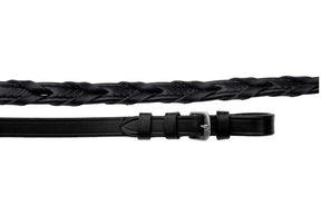 Rhinegold Softee Leather Laced Reins - Birdham Animal Feeds