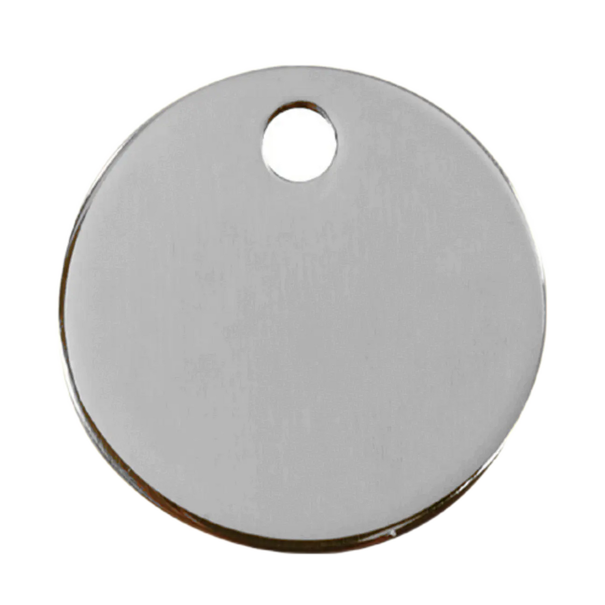 Brass Circle Pet Tag - Birdham Animal Feeds