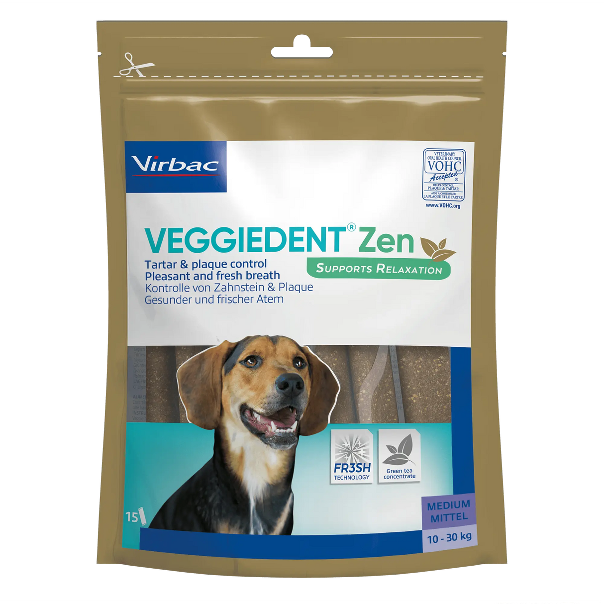VeggieDent Zen Dog Chews Virbac