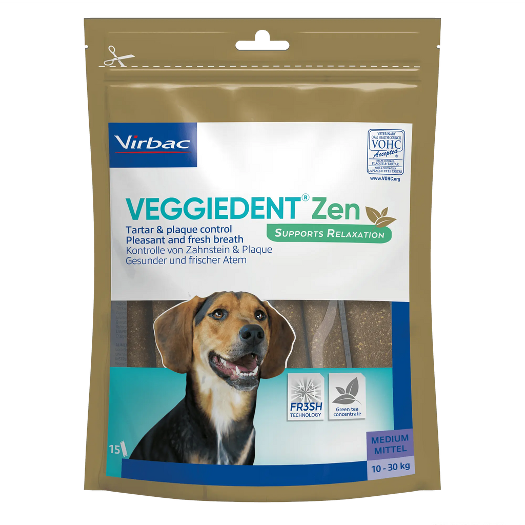 VeggieDent Zen Dog Chews Virbac