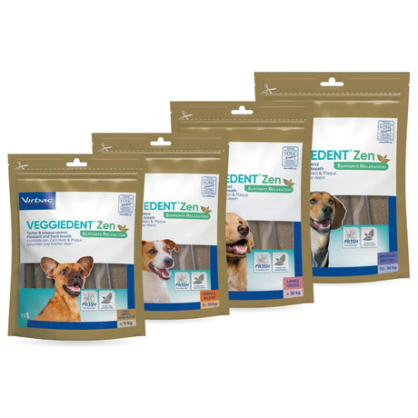 VeggieDent Zen Dog Chews Virbac