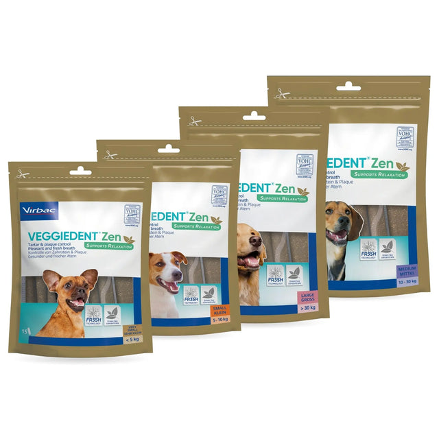 VeggieDent Zen Dog Chews Virbac