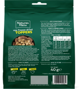 Natures Menu Raw Freeze Dried Chicken Toppers Natures Menu