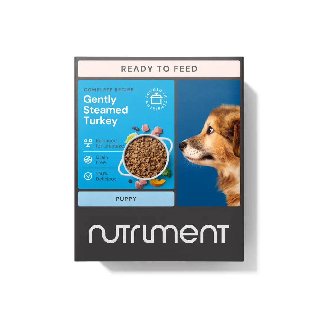 Nutriment Puppy Gently Steamed Turkey Nutriment