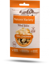 Natures Variety Freeze Dried Chicken Meat Bites - Birdham Animal Feeds