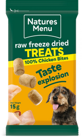 Natures Menu Raw Freeze Dried Chicken Treats Natures Menu