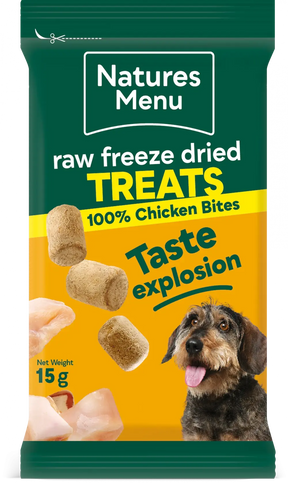 Natures Menu Raw Freeze Dried Chicken Treats Natures Menu