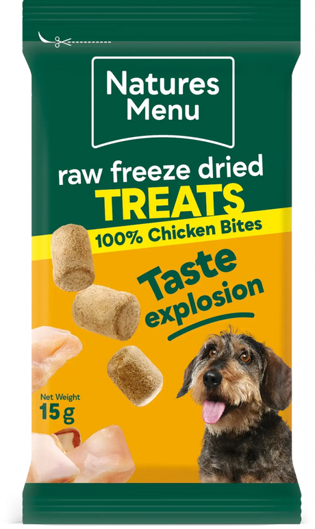 Natures Menu Raw Freeze Dried Chicken Treats Natures Menu