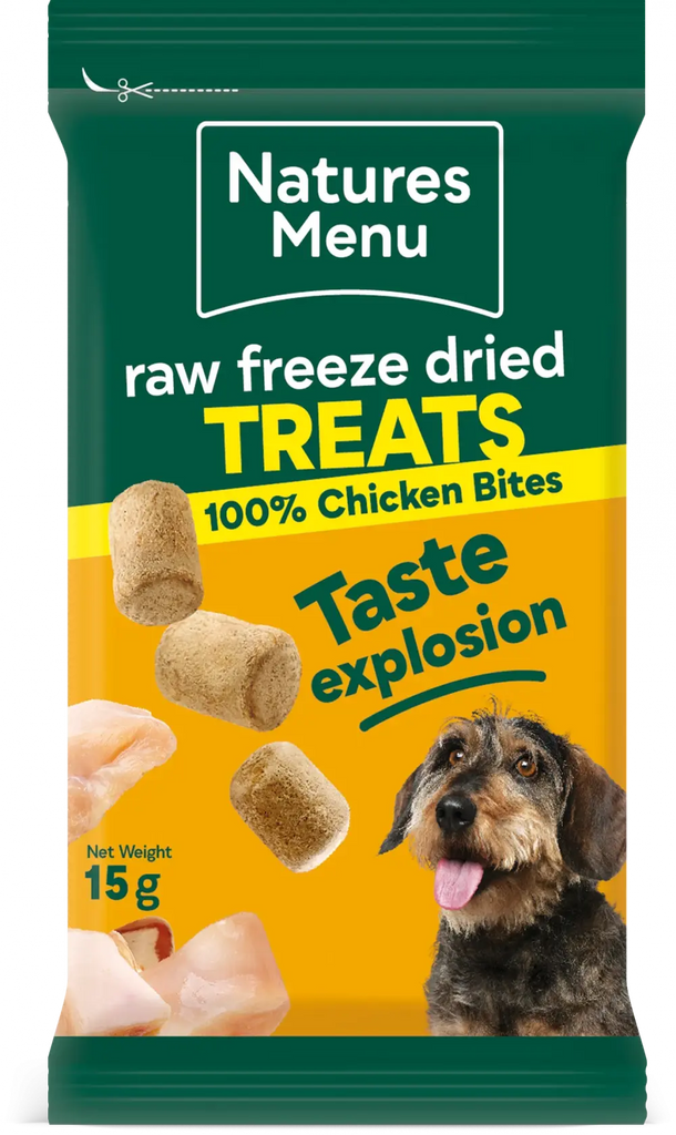Natures Menu Raw Freeze Dried Chicken Treats Natures Menu