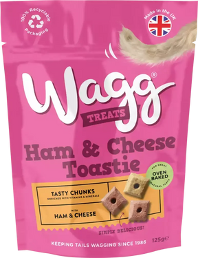 Wagg Treats Ham & Cheese Toastie Wagg