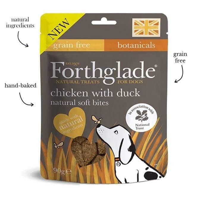 National Trust Soft Bite Treats with Chicken and Duck 90g  - Birdham Animal Feeds