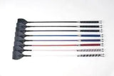 Rhinegold Grip Handle Crop with Silver Button Top - Birdham Animal Feeds