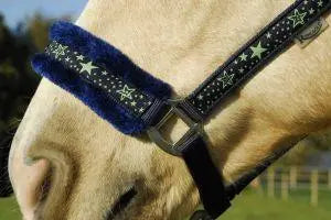 Rhinegold Crystal Star Headcollar & Rope Set - Birdham Animal Feeds