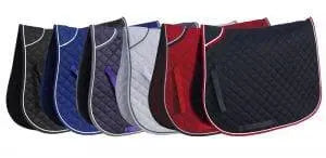 Rhinegold Twin Bound Saddle Cloth - Birdham Animal Feeds
