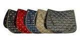 Rhinegold Lucky Clover Satin Saddle Pad - Birdham Animal Feeds