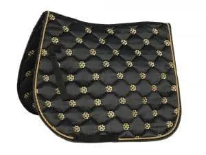 Rhinegold Lucky Clover Satin Saddle Pad - Birdham Animal Feeds