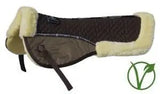 Rhinegold Luxe Fur Saddle Half Pad - Birdham Animal Feeds