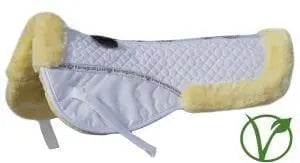 Rhinegold Luxe Fur Saddle Half Pad - Birdham Animal Feeds