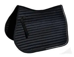 Rhinegold Diamante Channel Quilt GP Saddle Pad - Birdham Animal Feeds