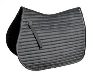 Rhinegold Diamante Channel Quilt GP Saddle Pad - Birdham Animal Feeds