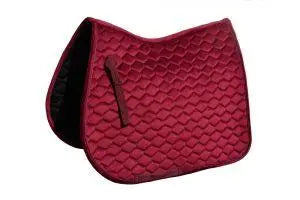 Rhinegold Velvet Hexagon GP Saddle Pad - Birdham Animal Feeds